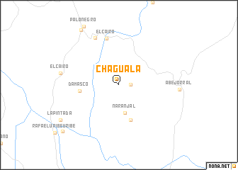 map of Chaguala