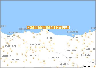 map of Chaguarama de Sotillo