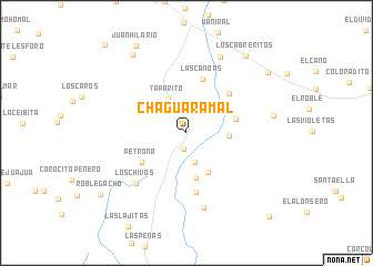 map of Chaguaramal