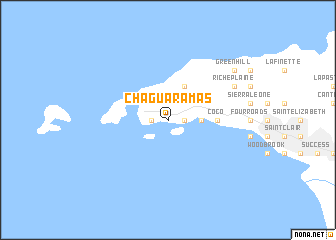 map of Chaguaramas