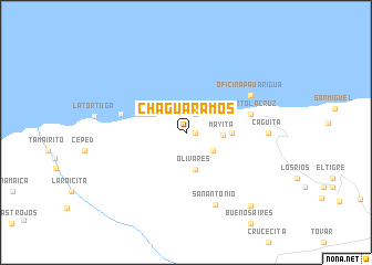 map of Chaguaramos