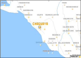 map of Chaguaya