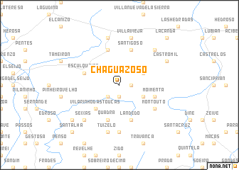 map of Chaguazoso