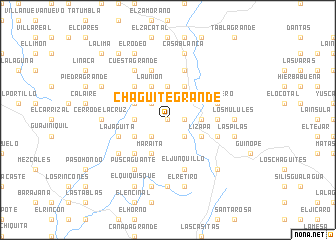 map of Chagüite Grande