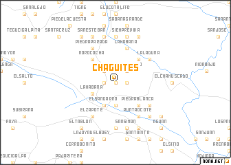 map of Chagüites