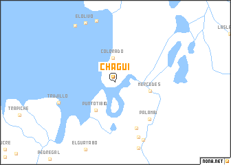 map of Chagüí