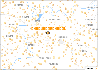 map of Chagŭndaech\