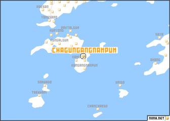 map of Chagŭngangnamp\