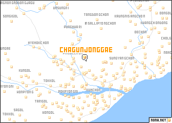 map of Chagŭnjonggae