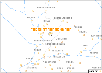 map of Chagŭnt\