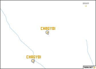 map of Chagyoi