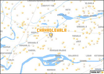 map of Chāh Ādlewāla