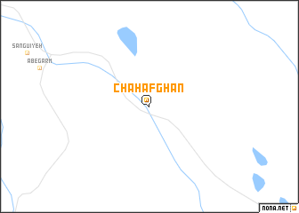 map of Chāh Afghān