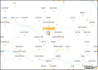 map of Chʼahaʼī