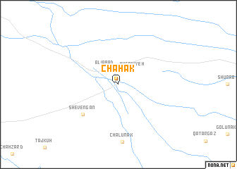 map of Chāhak