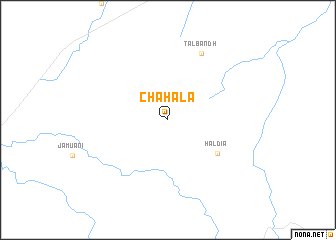 map of Chahalā