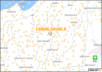 map of Chāh Aldriwāla