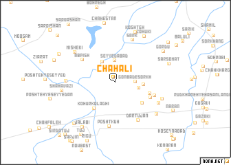 map of Chāh ‘Ālī
