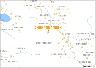 map of Chahār Darreh