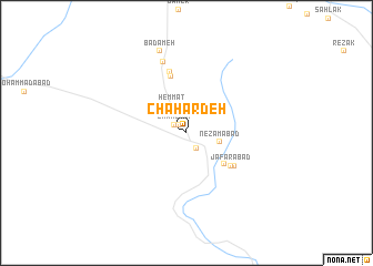 map of Chahār Deh