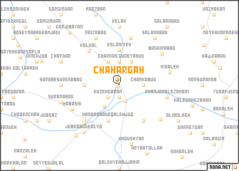map of Chahārgāh