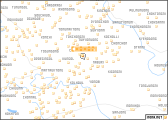 map of Chaha-ri