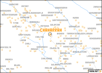 map of Chahār Rāh