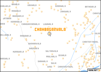 map of Chāh Bāgarwāla