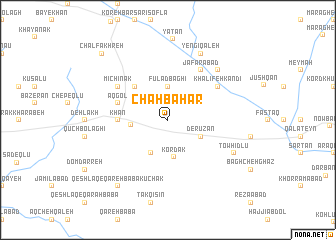 map of Chāh Bahār