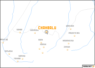 map of Chāh Balū