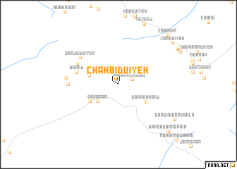 map of Chāh Bīdū\