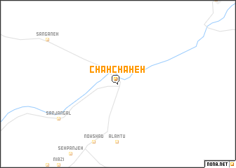 map of Chahchaheh