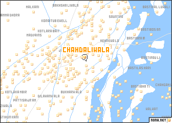 map of Chāh Dāliwāla