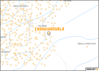 map of Chāh Dīwānwāla