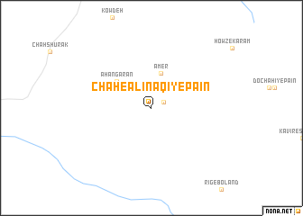 map of Chāh-e ‘Alīnaqī-ye Pā\