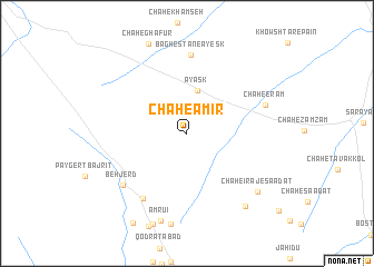 map of Chāh-e Amīr