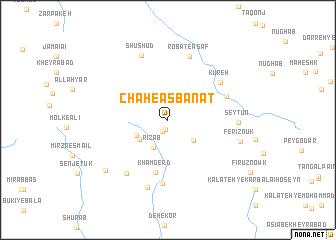 map of Chāh-e Asbānat