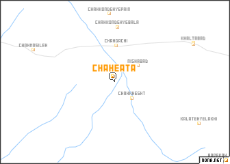 map of Chāh-e ‘Aţā