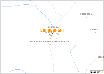 map of Chāh-e Dāshī