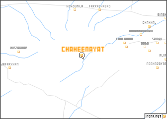 map of Chāh-e ‘Enāyat