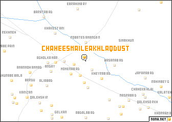 map of Chāh-e Esmā‘īl-e Akhlāq Dūst