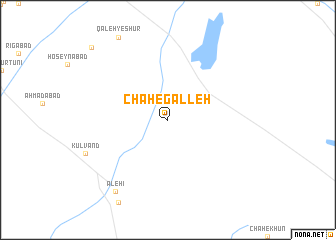 map of Chāh-e Galleh