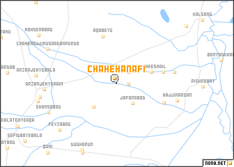 map of Chāh-e Ḩanafī