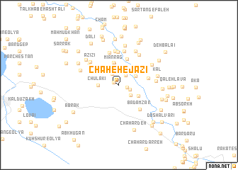 map of Chāh-e Ḩejāzī