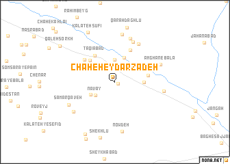 map of Chāh-e Ḩeydar Zādeh