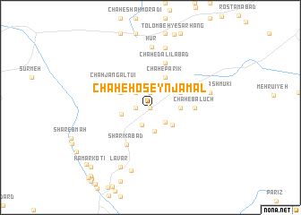 map of Chāh-e Ḩoseyn Jamāl