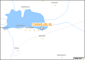 map of Chāh-e Jalāl