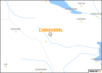 map of Chāh-e Kamāl