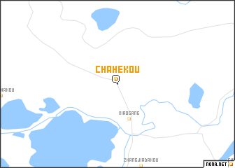 map of Chahekou