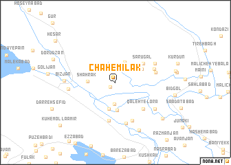 map of Chāh-e Mīlak